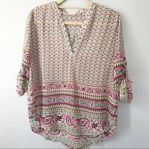 En Créme Shell Top - Size M